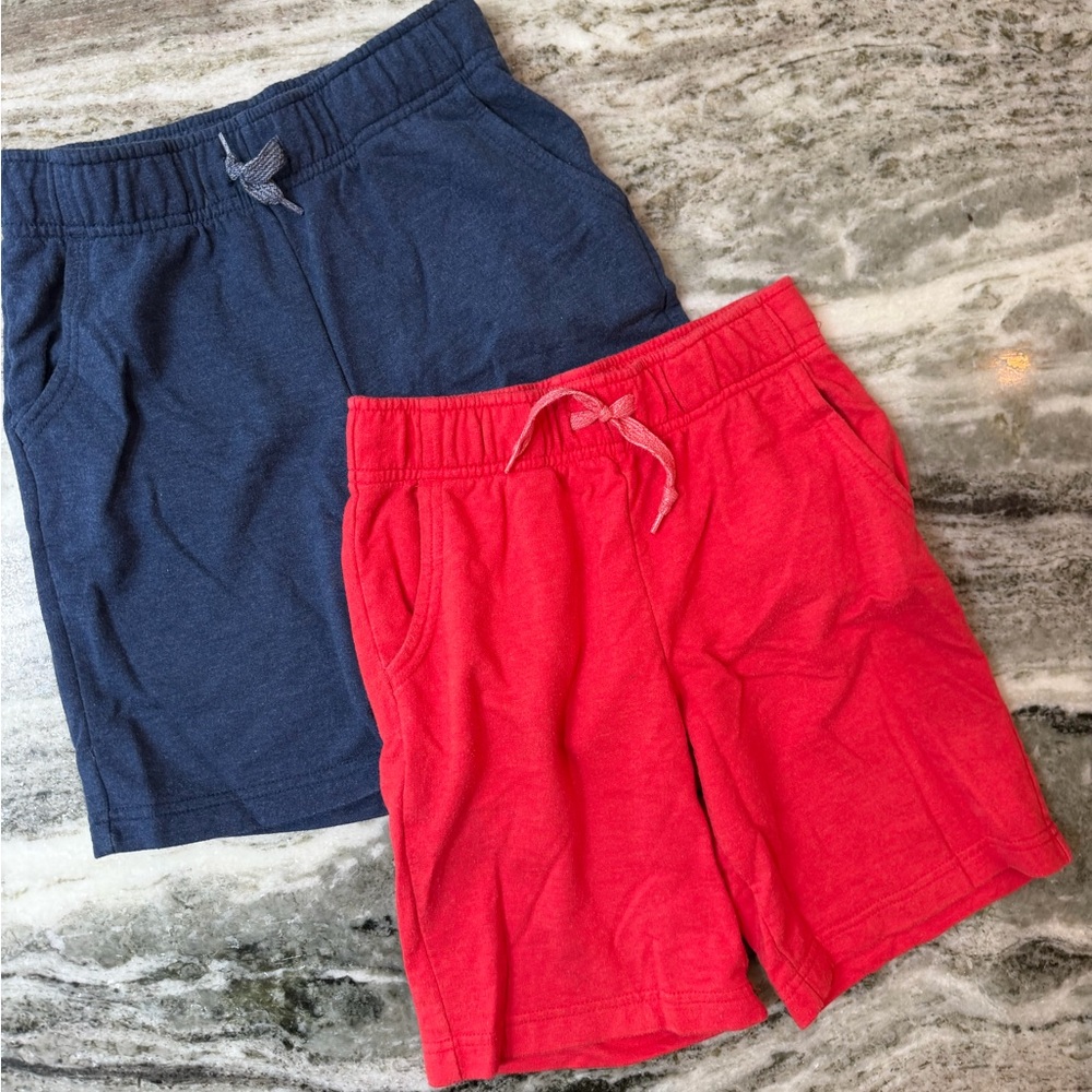 Cat & Jack Kids Shorts Set - Blue and Red
Size Medium 8-10